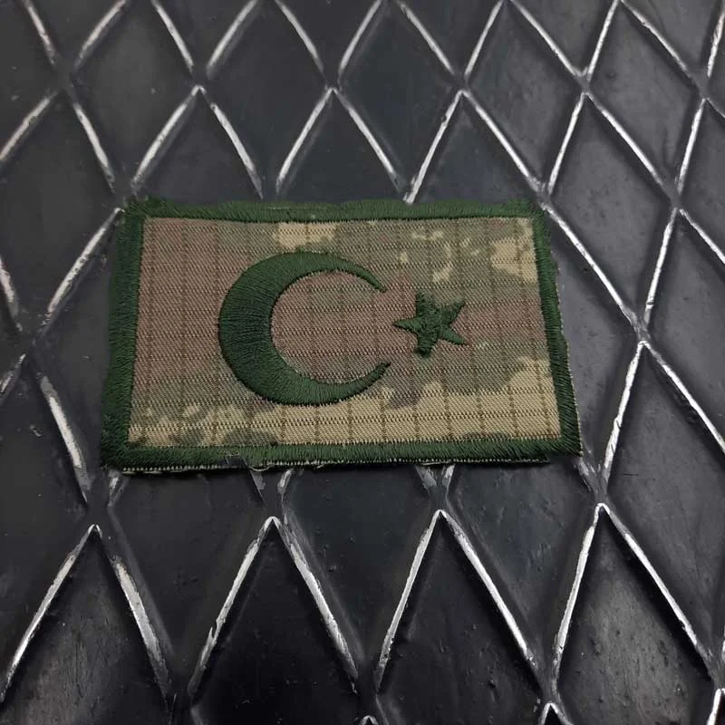 Kamuflaj Türk Bayrağı