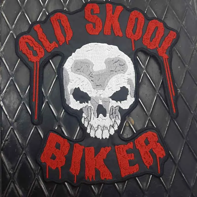 Old School Biker Büyük Boy